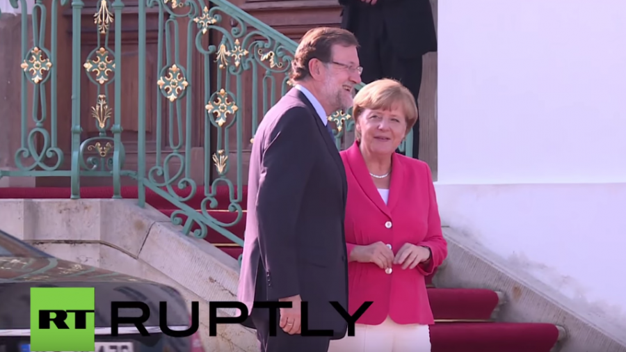 Live: Merkel und Spaniens Ministerpräsident Rajoy geben gemeinsame Pressekonferenz