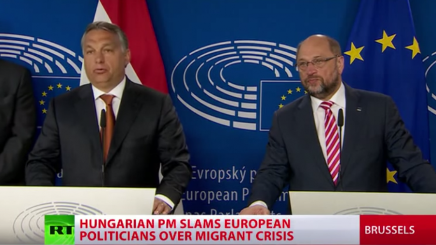 Viktor Orbán: "Flüchtlingskrise ist kein europäisches Problem, es ist ein deutsches Problem"