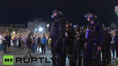 Live vom Budapester Bahnhof in Ungarn
