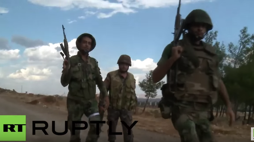 Syrische Arabische Armee erobert mit Hilfe russischer Luftwaffe al-Basha zurück