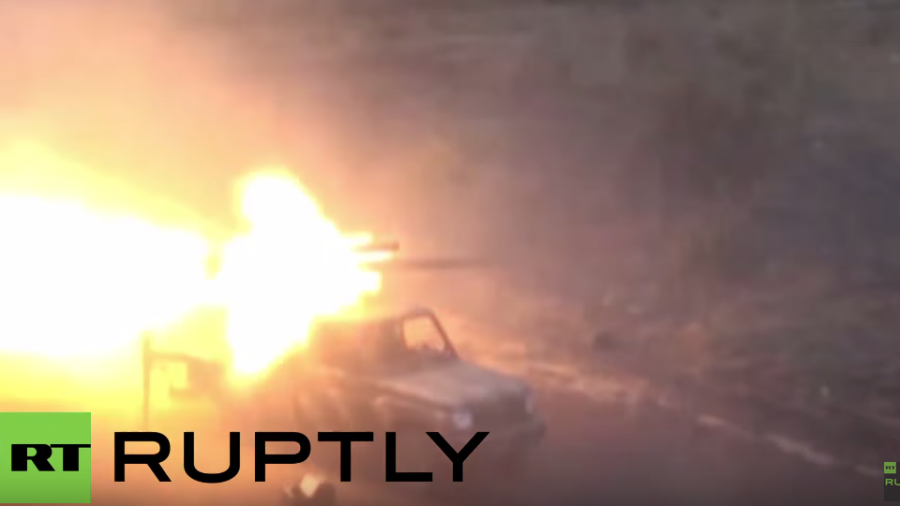 Syrische Bodentruppen starten Offensive gegen IS