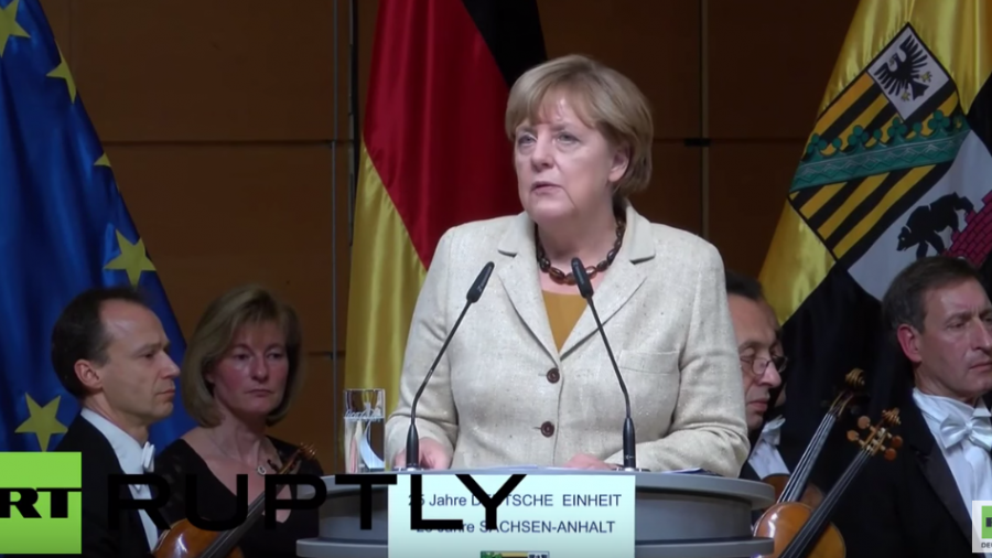 Merkel will Fluchtursachen bekämpfen, EU-Außengrenzen schützen und gemeinsame Lösung mit Russland finden