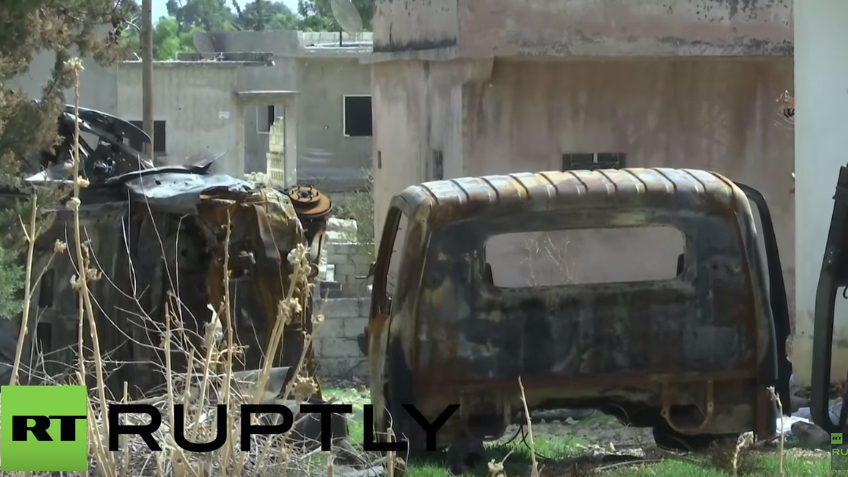 Video der Syrisch Arabischen Armee: Al-Nusra hinterlässt Spur der Verwüstung