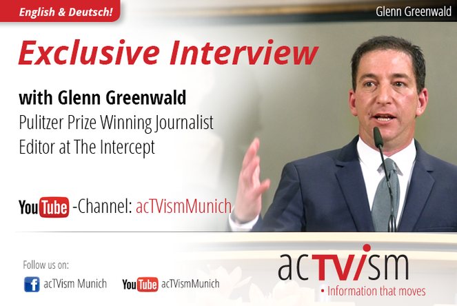 Glenn Greenwald über die Mainstream-Medien, Propaganda und die Rolle Deutschlands