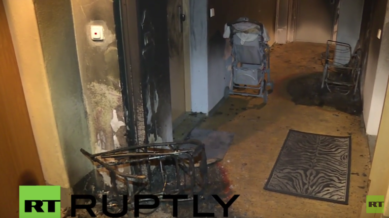 Brandanschlag auf Flüchtlingsunterkunft in Altenburg: 10 Verletzte, darunter ein Baby