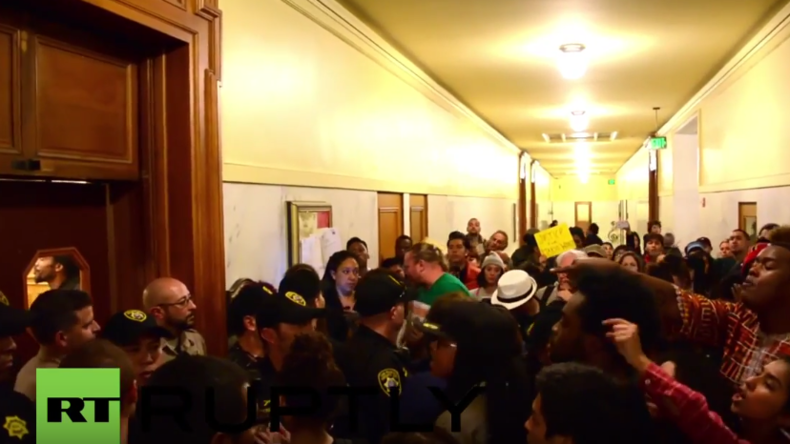 USA: Black Lives Matter Aktivisten stürmen Rathaus von San Francisco