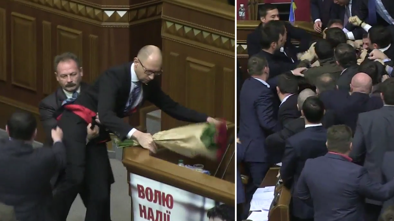 Ukrainische Demokratie in der Rada - Wie sie lebt und schlägt