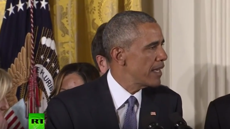 Strengere Waffengesetze für die USA: Obama erinnert an getötete Kinder und bricht in Tränen aus