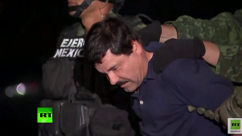 Weltweit meistgesuchter Drogenboss "El Chapo" zum dritten Mal gefasst 