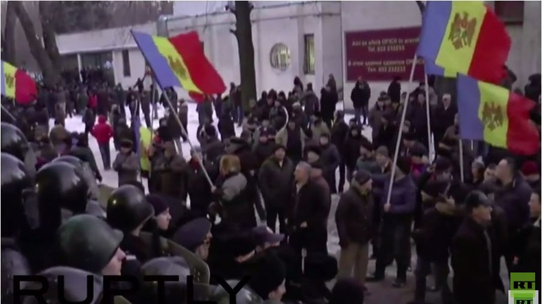  Live: Moldawien - Anti-Regierungsproteste in Kischinau halten an