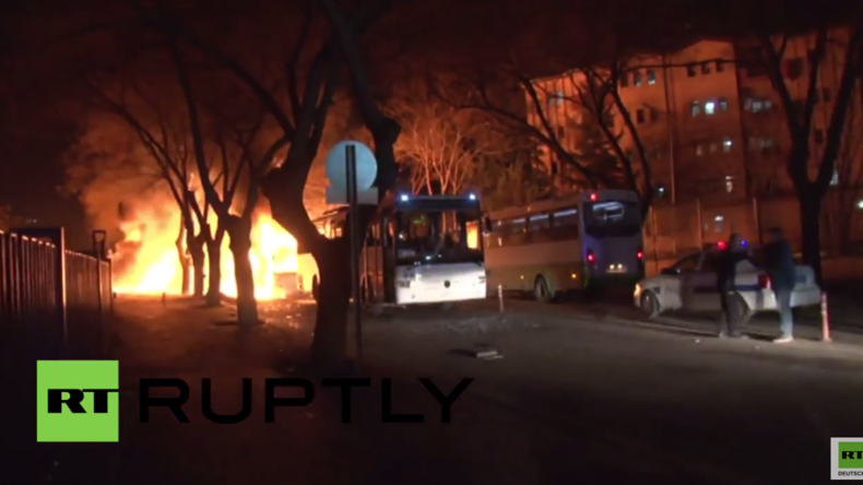 Türkei: Schwere Explosion trifft Regierungsviertel in Ankara und tötet mindestens 28 Menschen 