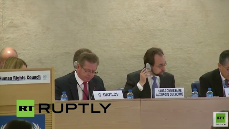 Live: Russischer Vize-Außenminister spricht auf der 31. Tagung des UN-Menschenrechtsrats in Genf 