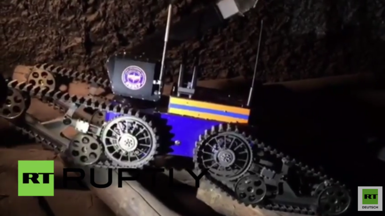 Russland: EMERCOM setzt Roboter ein, um nach der Minenexplosion in Workuta  zu helfen