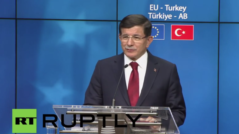 Live: EU-Türkei-Gipfel zur Flüchtlingskrise – Pressekonferenz von Martin Schulz