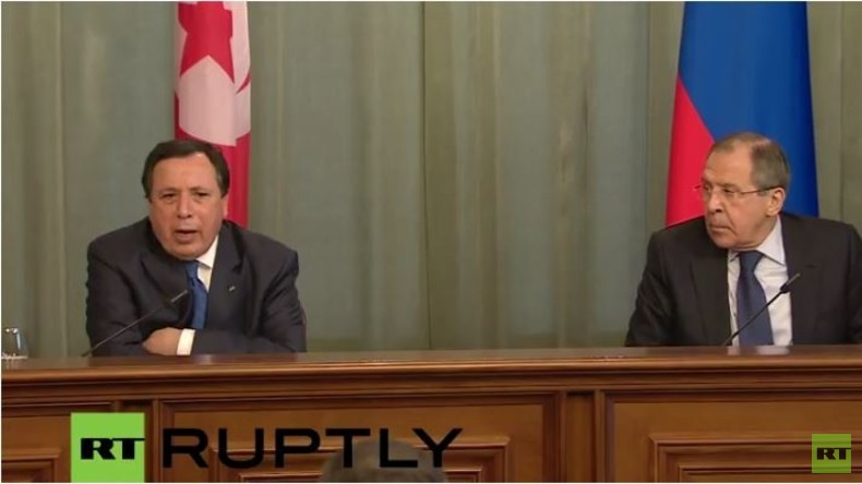 Live: Lawrow gibt gemeinsame Pressekonferenz mit dem tunesischen Außenminister Jhinaoui