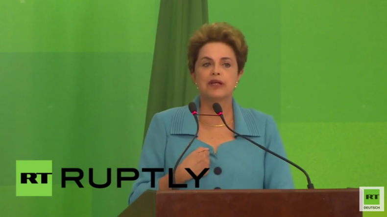 Brasilianische Präsidentin Dilma Rousseff: „Das ist ein Putsch"