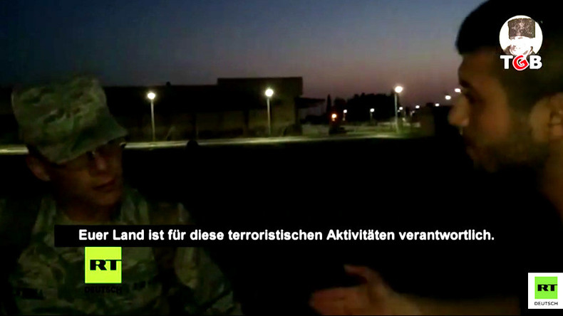 Türkei: Ihr habt den Terror zu uns gebracht! TGB-Aktivist will US-Soldaten Tüte über den Kopf ziehen