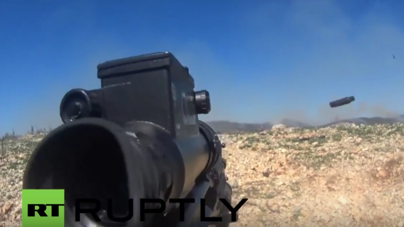 Syrien: GoPro-Aufnahmen zeigen Kämpfe der syrischen Armee gegen Al-Nusra-Kämpfer in Nord-Latakia