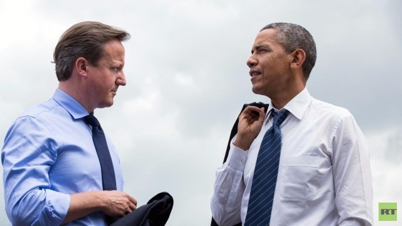 Live: Obama and Cameron geben gemeinsame Pressekonferenz in London 