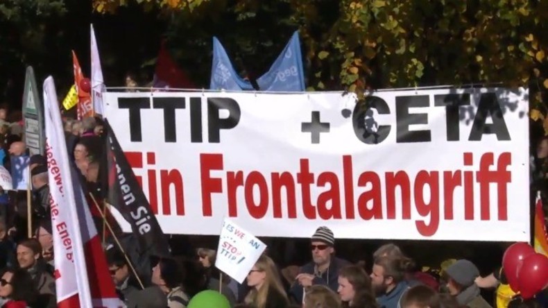 Anti-TTIP & Anti-CETA Demo in Hannover 