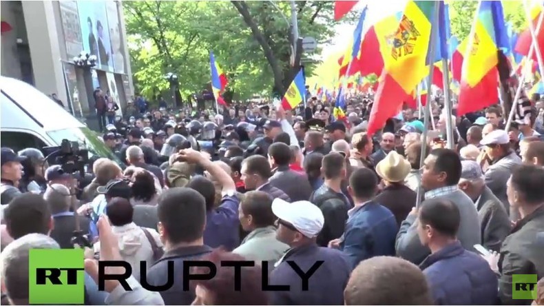 Moldawien: Zusammenstöße bei Anti-Regierungs-Protest in Chisinau 