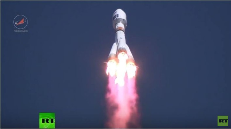 Neues Kosmodrom Wostotschny mit erfolgreichem Raketenstart eingeweiht