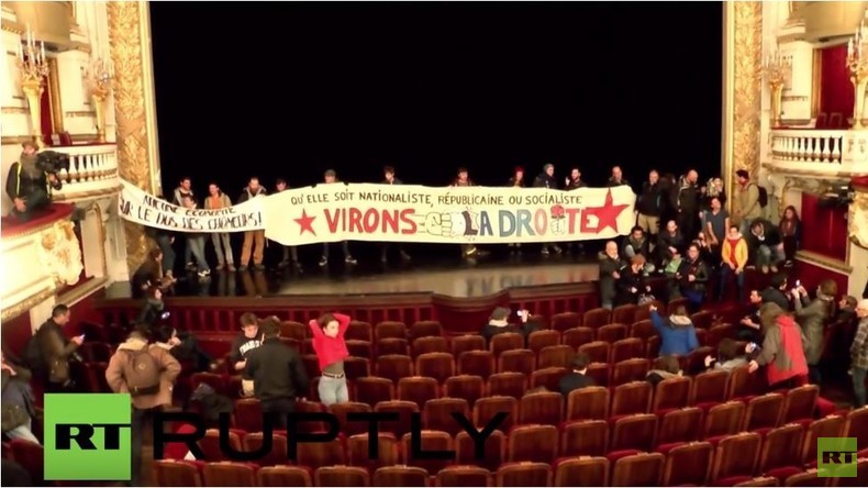 Frankreich: Aktivisten von 'Nuit Debout' besetzen "Comédie-Française" in Paris