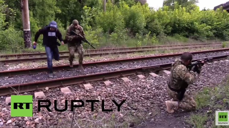 Ukrainisches Militär eröffnet das Feuer auf russisches Fernsehteam