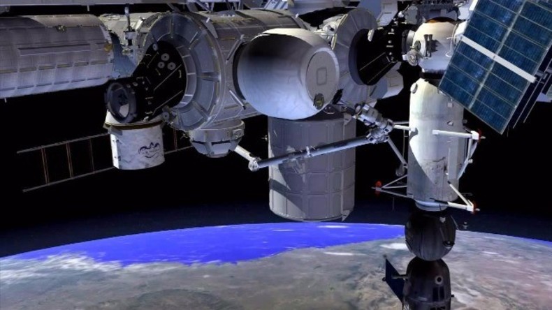 Live: Weltraumstation ISS testet BEAM-Modul