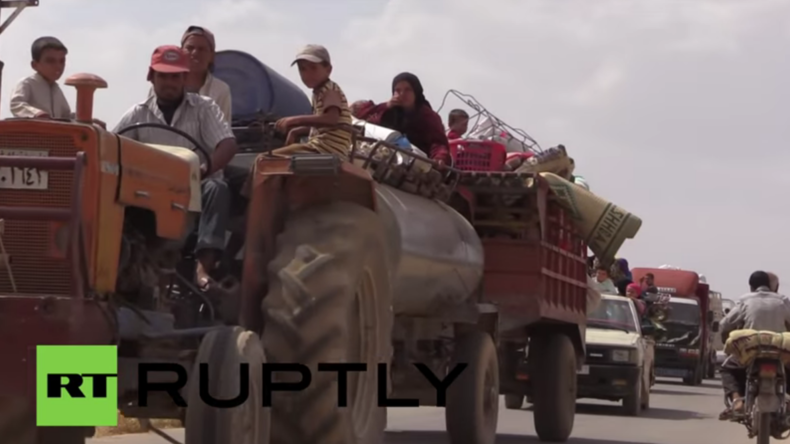 Syrien: Anti-IS-Offensive ermöglicht Hunderten Zivilisten Flucht aus IS-Gebieten