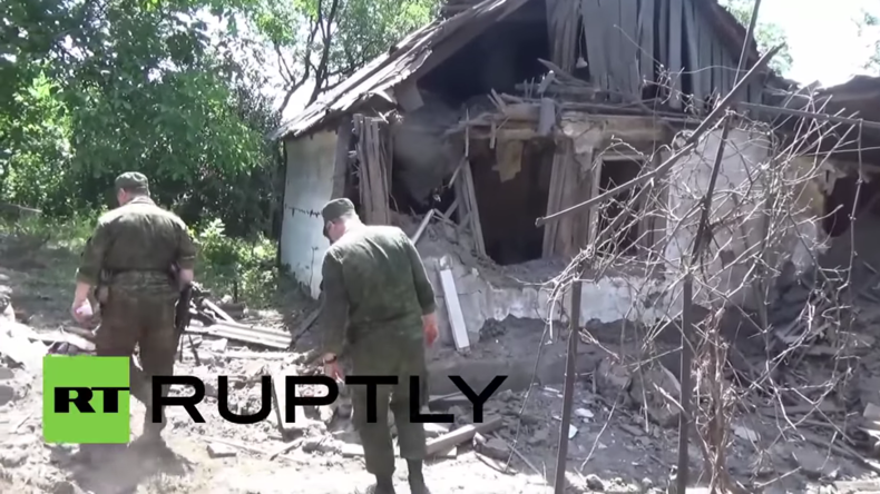 Ukrainische Armee beschießt erneut Wohnviertel in Gorlowka: „Hier ist kein Militär – nur Zivilisten"