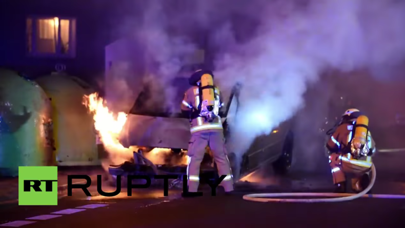 Wieder brennen Autos in Berlin: Georgisches und französisches Diplomaten-Auto in Brand gesetzt 