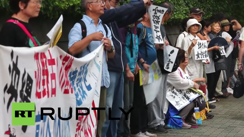 Japan: Die Proteste reißen nicht ab – Erneute Demonstration gegen US-Militärpräsenz in Okinawa