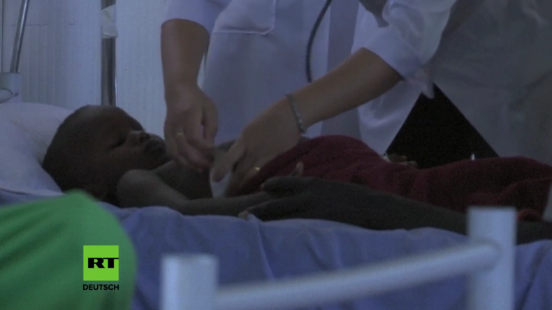 Kinder durch Mörserfeuer verletzt: Viele Verletzte in UN-Klinik seit Ausbruch der Kämpfe im Südsudan
