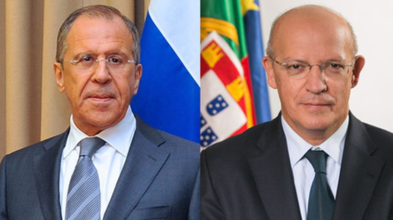 Live: Sergei Lawrow und Portugals Außenminister Santos Silva in Moskau - Pressekonferenz (engl.)