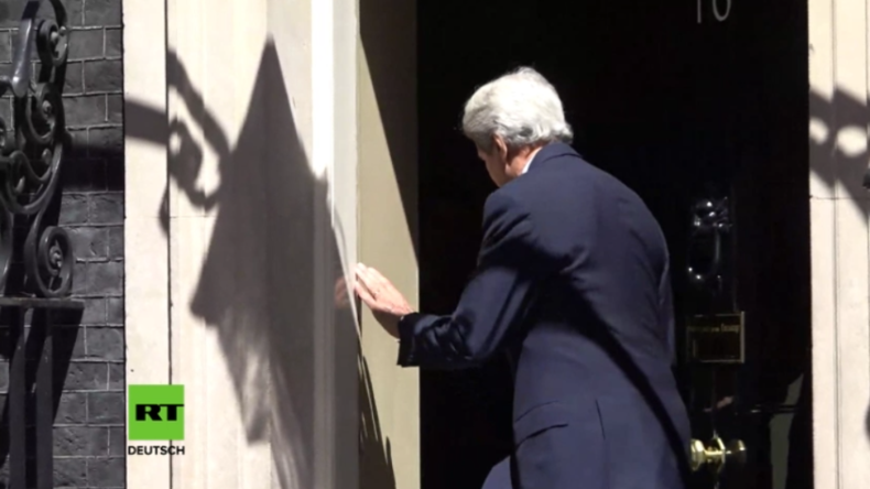 US-Außenminister zu Besuch in London: Downing Street hat keinen Bock auf Kerry