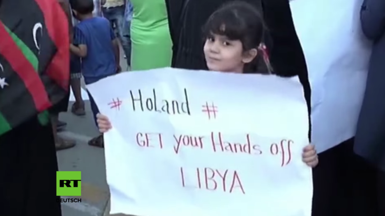 Libyen: Proteste in Tripolis gegen französische Luftangriffe 