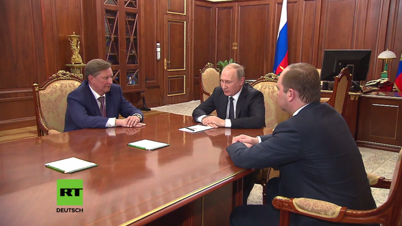 Moskau: Putin nimmt Iwanows Rücktritts-Bitte vom Amt des Leiters der Kreml-Administration an 
