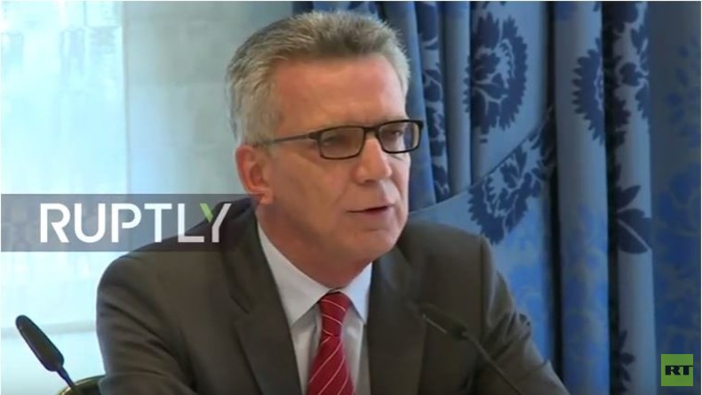 LIVE: Thomas de Maiziere gibt Pressekonferenz zu ‘Berliner Erklärung’
