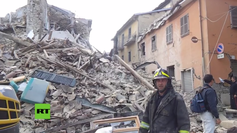 Mindestens 18 Tote, eingestürzte Häuser und Verschüttete – Schweres Erdbeben erschüttert Italien