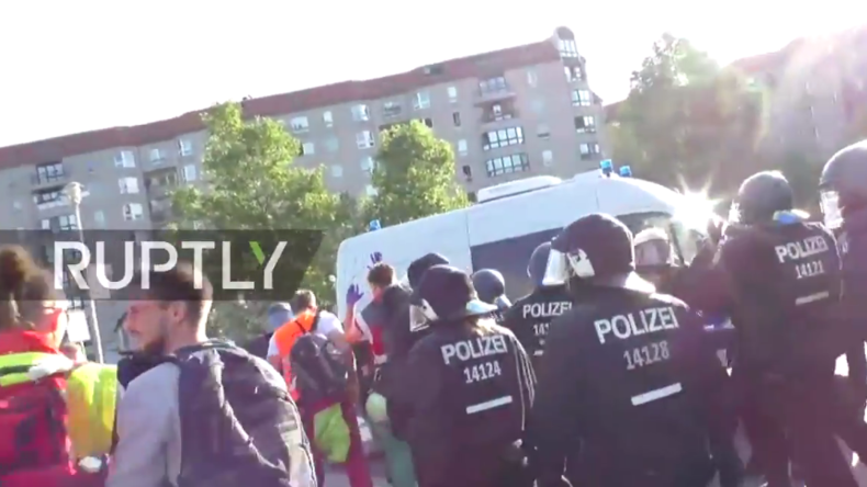 Live: Blockupy-Protest in Berlin
