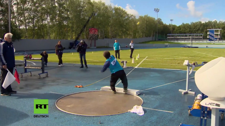 Moskau: Russische Paralympioniken im Wettkampf bei alternativen Paralympischen "Protest-Spielen"