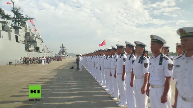 China und Russland starten bislang größte gemeinsame Marine-Übung 