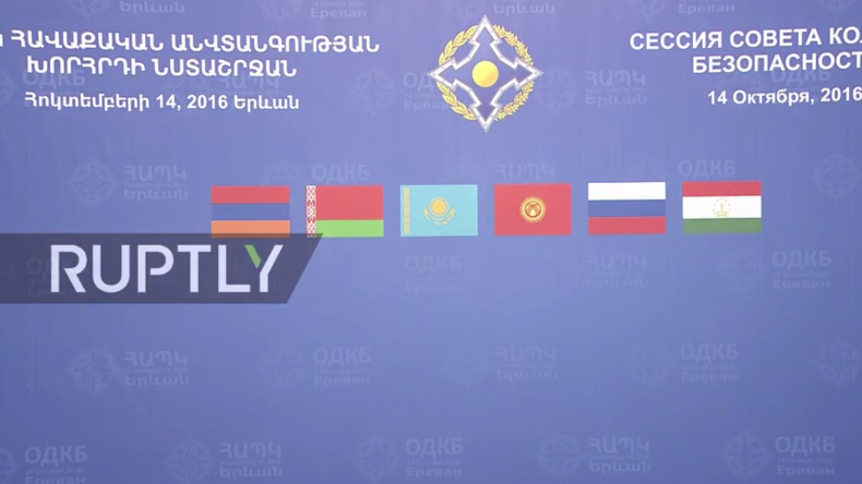 Live: Putin nimmt an Sitzung zur Bekämpfung des internationalen Terrorismus in Jerewan teil