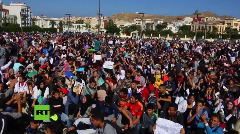 Nach grausamem Tod eines Fischers: Größte Massenproteste seit dem „Arabischen Frühling“ in Marokko
