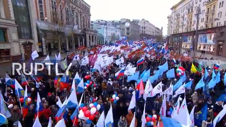 Live: Russland feiert den "Tag der Einheit des Volkes"