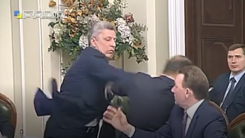 Werchowna Rada in Kiew: Rede über fremdgesteuerte Politiker löst Schlägerei aus