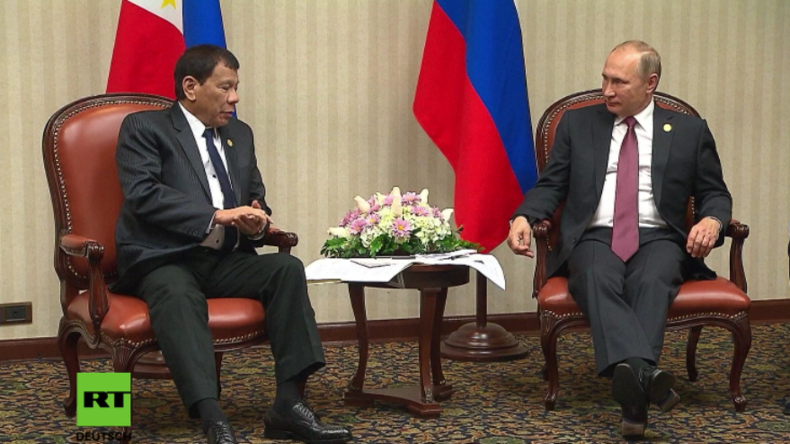 Peru: Philippinischer Präsident trifft sein „Idol“ und seinen „Lieblingshelden“ Wladimir Putin