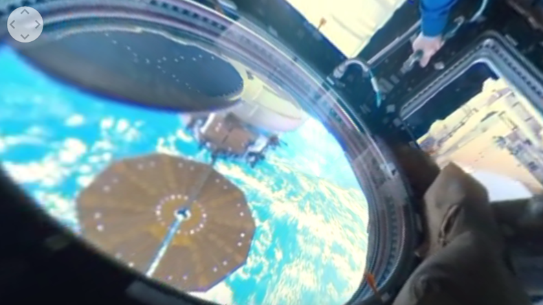 Weltweit erste 360°-Dokumentation exklusiv von der ISS: „Die Kuppel ist der interessanteste Ort“