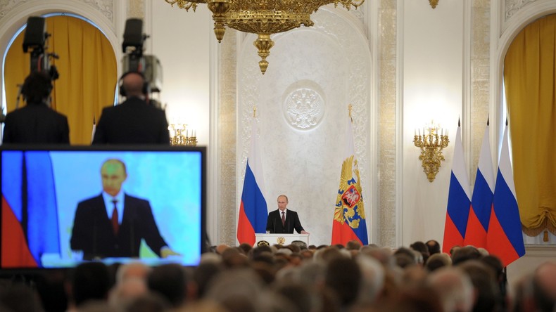 Heute live um 10 Uhr: Putins jährliche Ansprache vor der Föderalen Versammlung - auf Deutsch